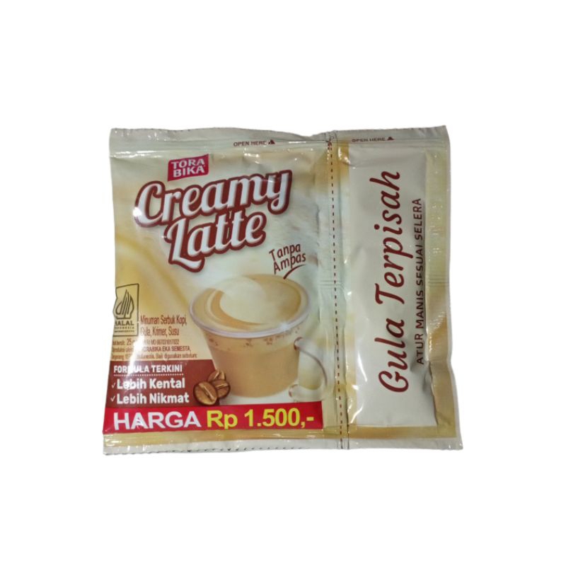 

TORABIKA KOPI INSTAN CREAMY LATTE