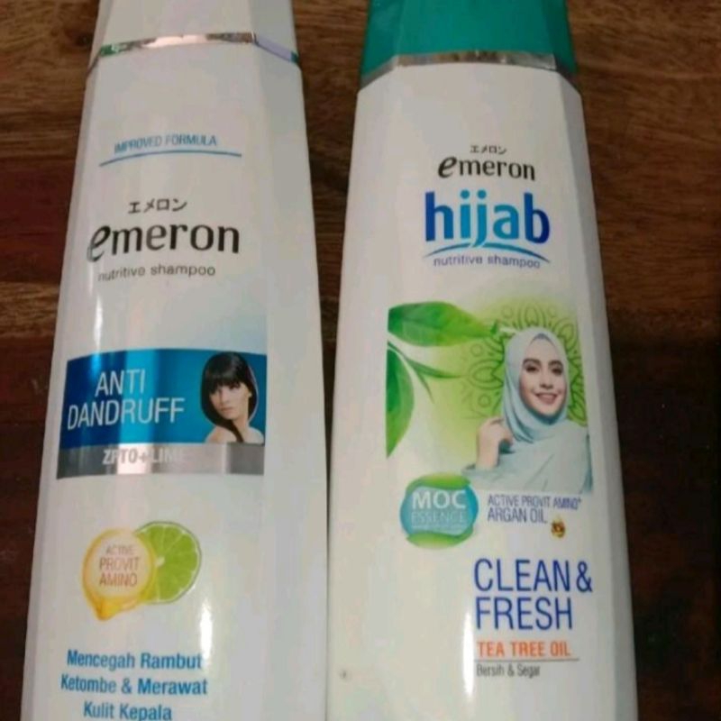 Emeron Anti Dandruff Shampoo 170Ml, Emeron Hijab Clean & Fresh 170Ml, Emeron Hijab Anti Hair-Fall 17