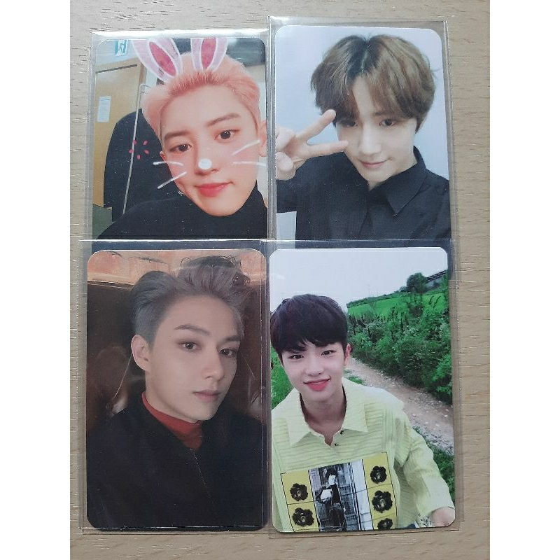 pc photocard chanyeol suho dongpyo x1 seventeen