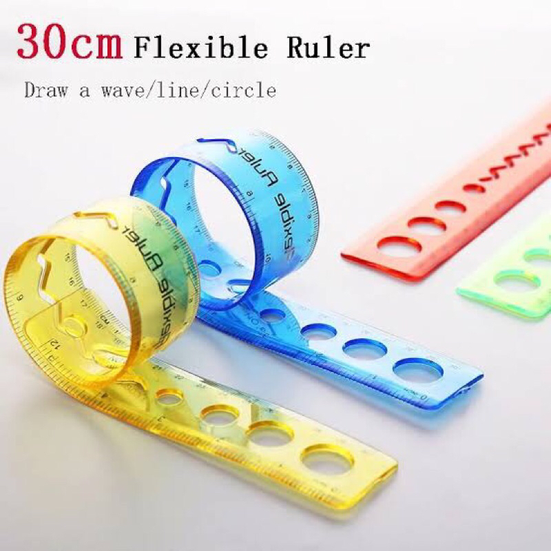 

PENGGARIS LENTUR / PENGGARIS FLEXIBLE 30 CM / FLEXIBLE RULER XPM
