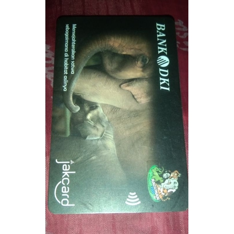 kartu JakCard  preloved/bekas