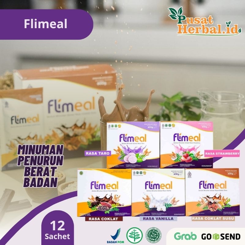 

Flimeal By Flimty Sereal Coklat Pelangsing Original Coklat Susu | Taro | Vanilla | Strawberry