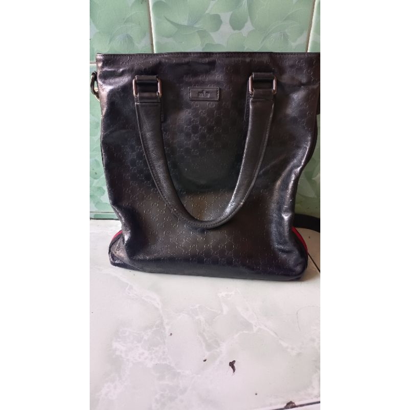 Preloved tas totebag gucci