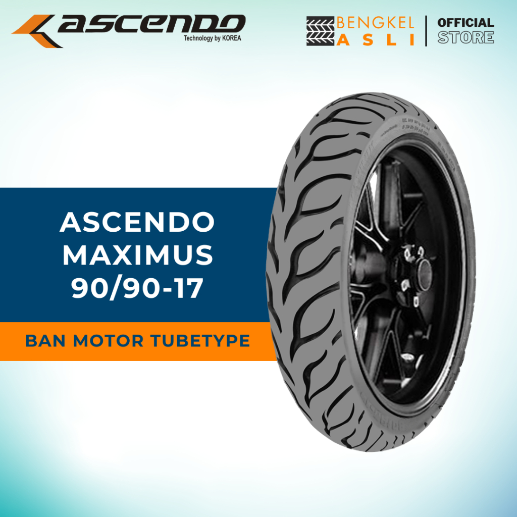 Ban Motor ASCENDO MAXIMUS Ring 17 90/90-17 Tubetype (TT)