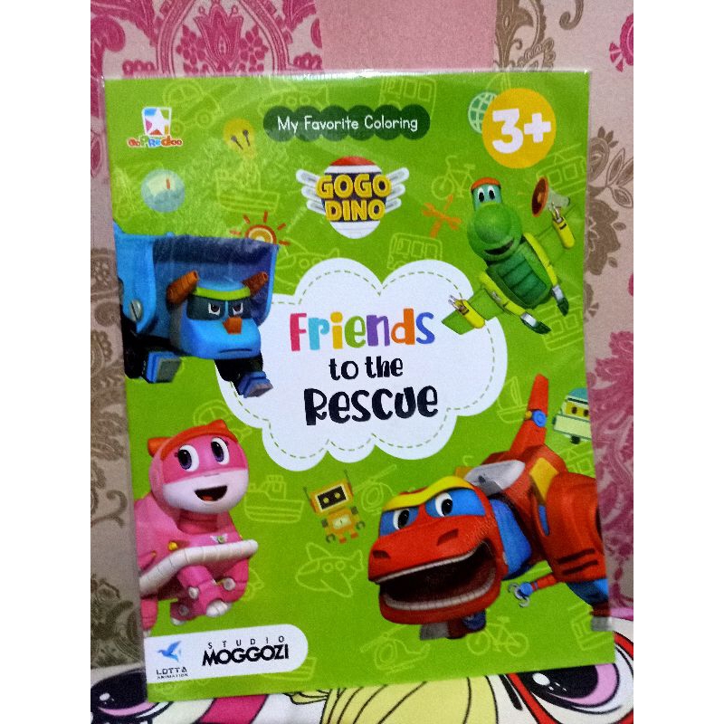 

Coloring Friends to the rescue gramedia