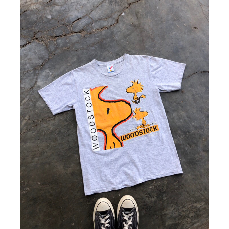 Thsirt second WOODSTOCK©️1965 vtg 90’s