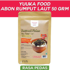 

Yuuka Abon Rumput Laut Pedas 50g