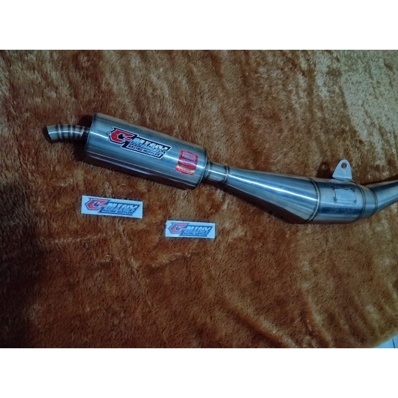 New knlpot fizr standar racing full stnlis model ori