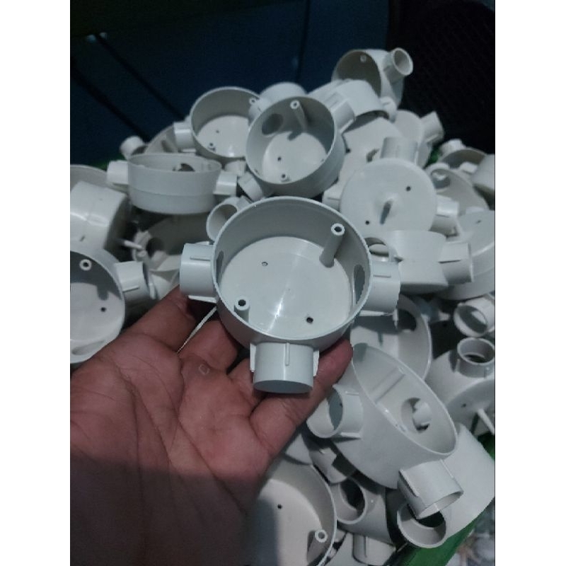 T.dus 20mm pipa conduit 20mm cabang 3 Tidus murah pipa listrik 20mm