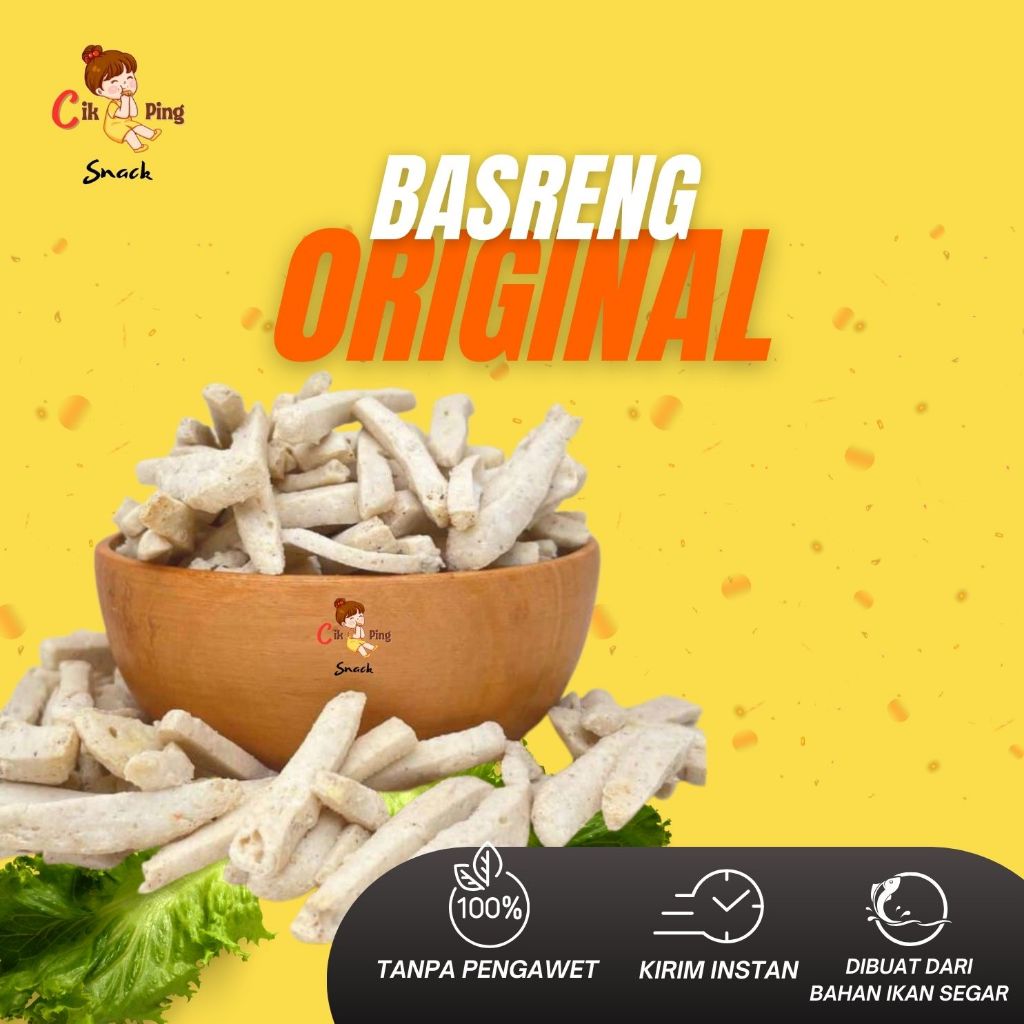 

Cikping - Basreng original basreng rasa gurih basreng rasa bawang basreng rasa original basreng tidak pedas basreng ikan basreng