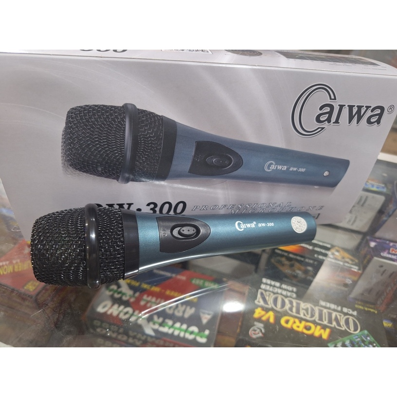 Microphone MIC Cable KARAOKE PROFESIONAL C AIWA AW300 CAIWA