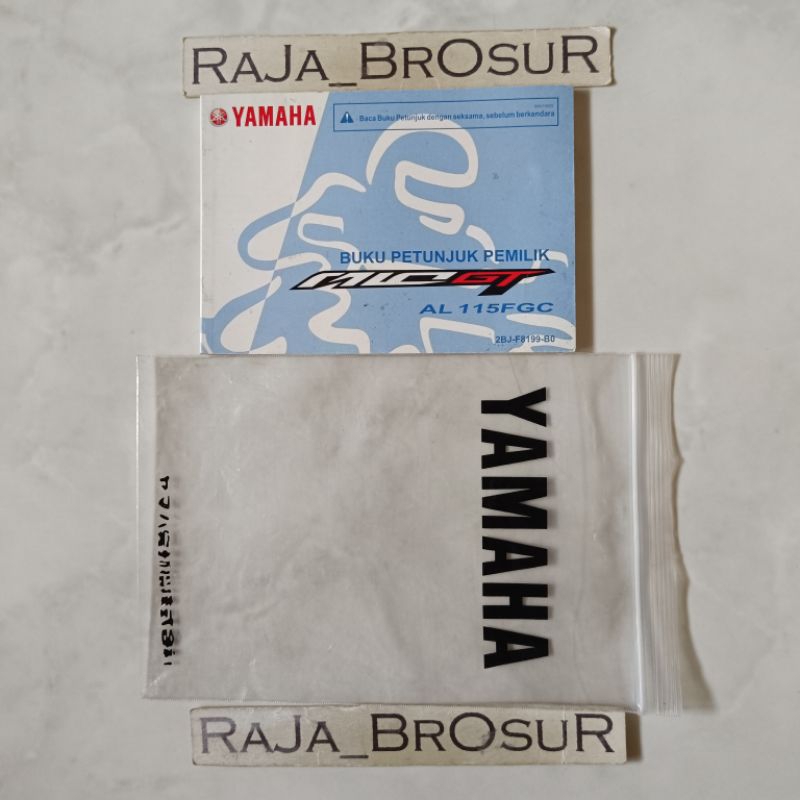 Buku petunjuk pemilik/Manual book Yamaha Mio GT 2BJ 2013-2014