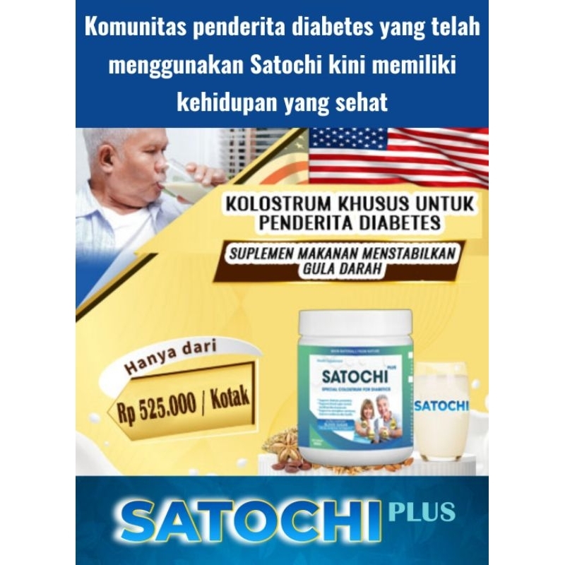 

Susu satochi.Kolostrum Khusus Untuk Penderita Diabetes