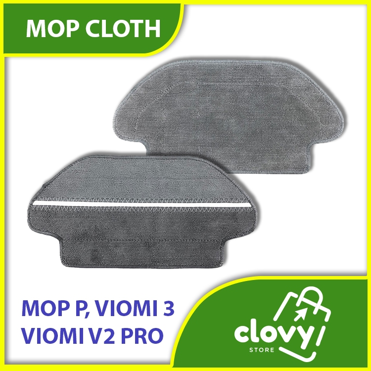Mop Cloth for Xiaomi Mijia Mi Robot Mop P, Viomi V2 Pro, V3, STYJ02YM