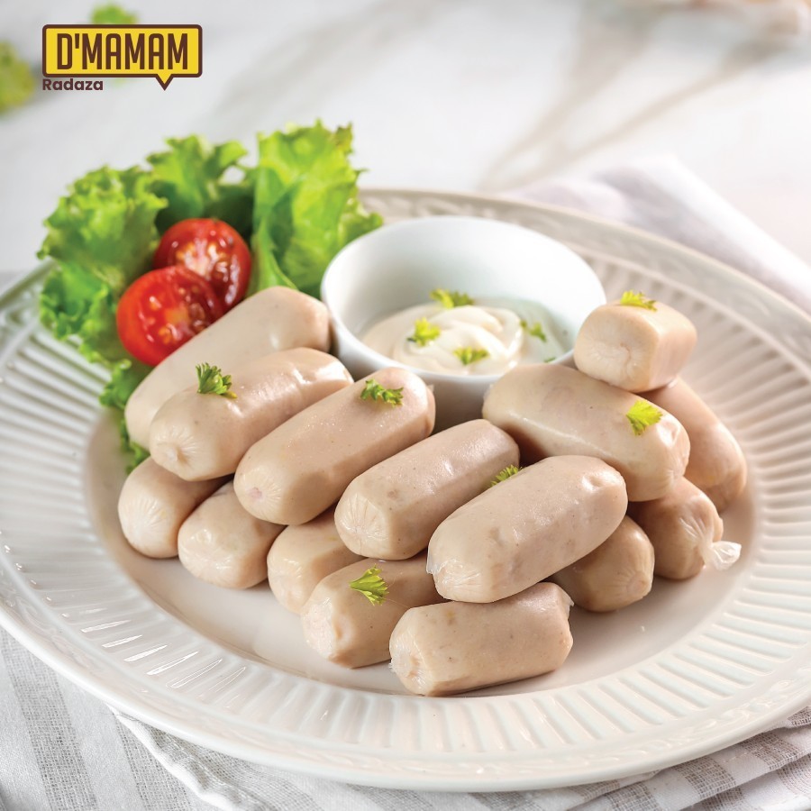 

D'MAMAM Chicken Sausage Original/Sosis ayam/NO MSG/GLUTEN FREE 250gram-Jakbar