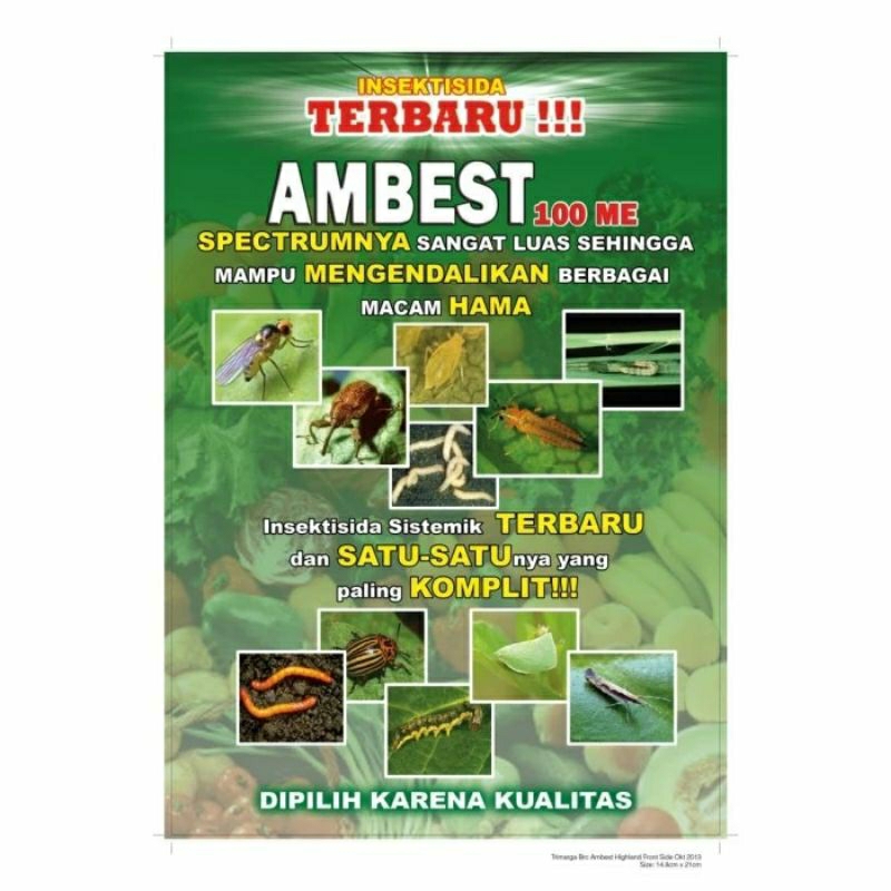 INSEKTISIDA PEMBASMI HAMA AMBEST 100ME 100ML