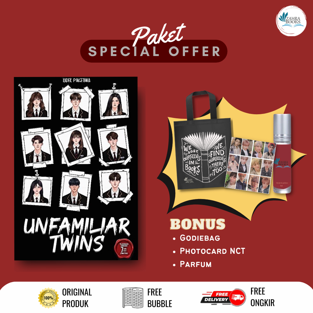 NOVEL UNFAMILIAR TWINS by Kadek Pingetania - Coconut Books