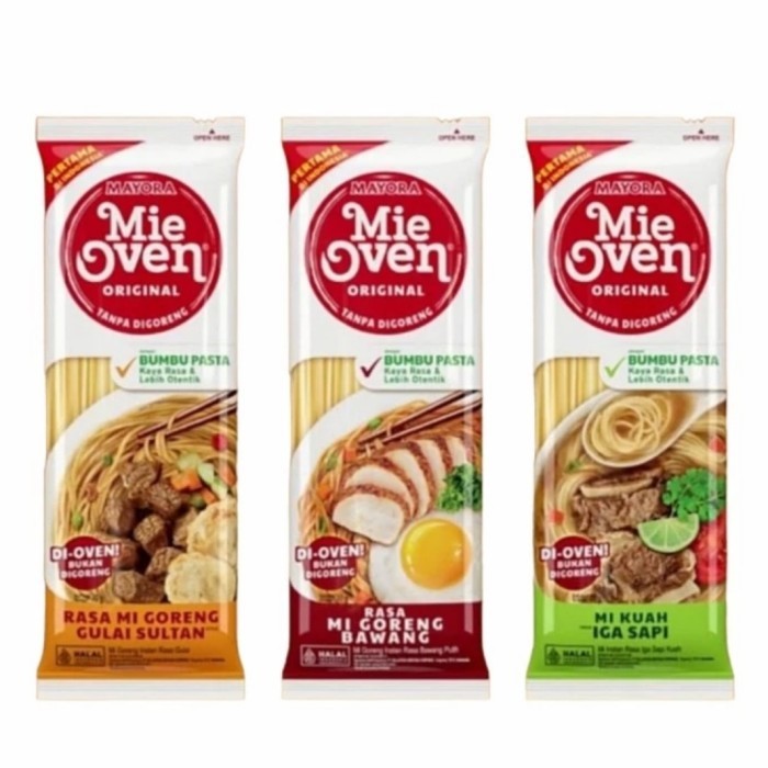 

MIE OVEN !! MIE SEHAT DI OVEN BUKAN DI GORENG