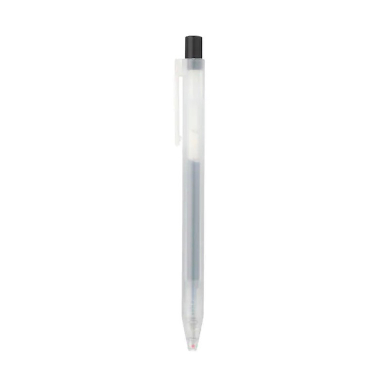 

MUJI_(0.5mm)Pulpen tinta gel isi ulang tipe ketukan_Gel ink ballpoint pen