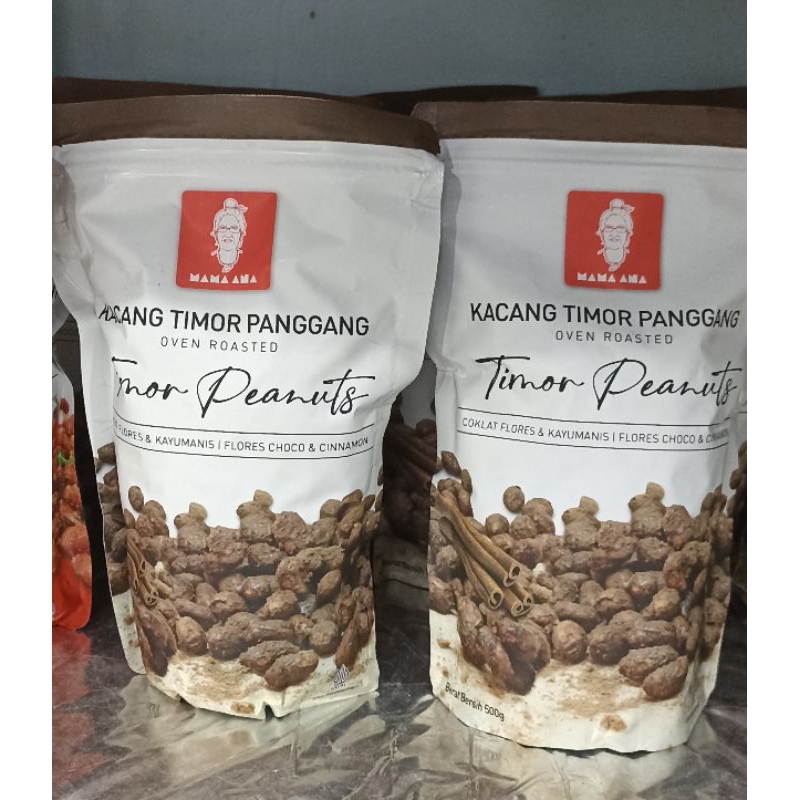 

Kacang Panggang Coklat Kayu Manis mama ana 500 gram