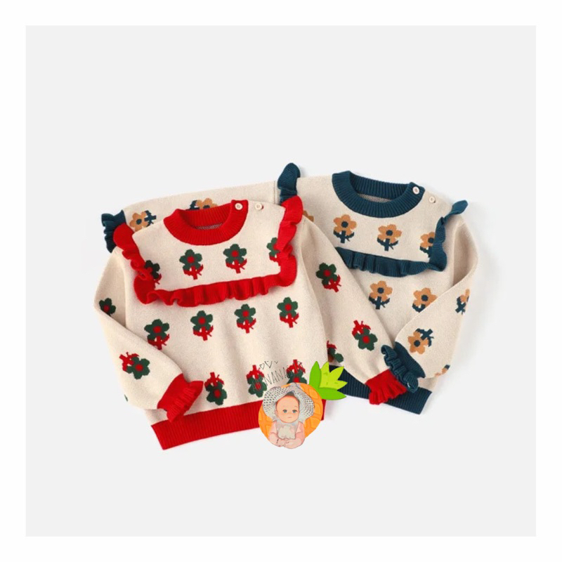 BABYNANAS.ID—Sweater anak tebal hangat