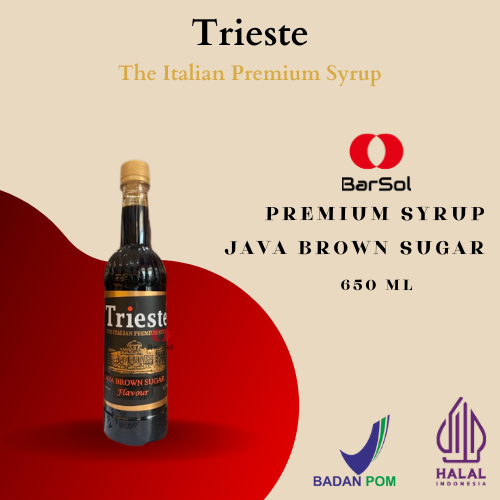 

Trieste Syrup Java Brown Sugar 650 Ml - Barsol Indonesia