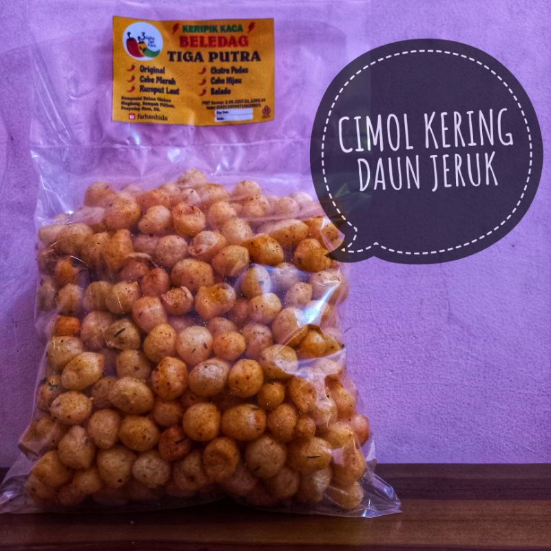 

Cimol kering pedas daun jeruk - BELEDAG TIGA PUTRA