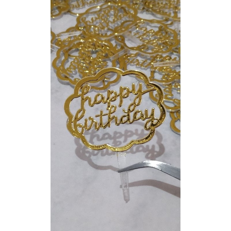 Topper Mini Happy Birthday