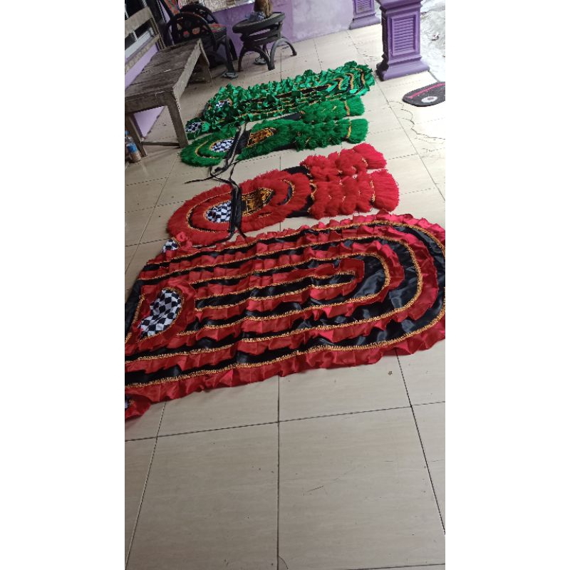 celana + kemul barong anak SD.,
