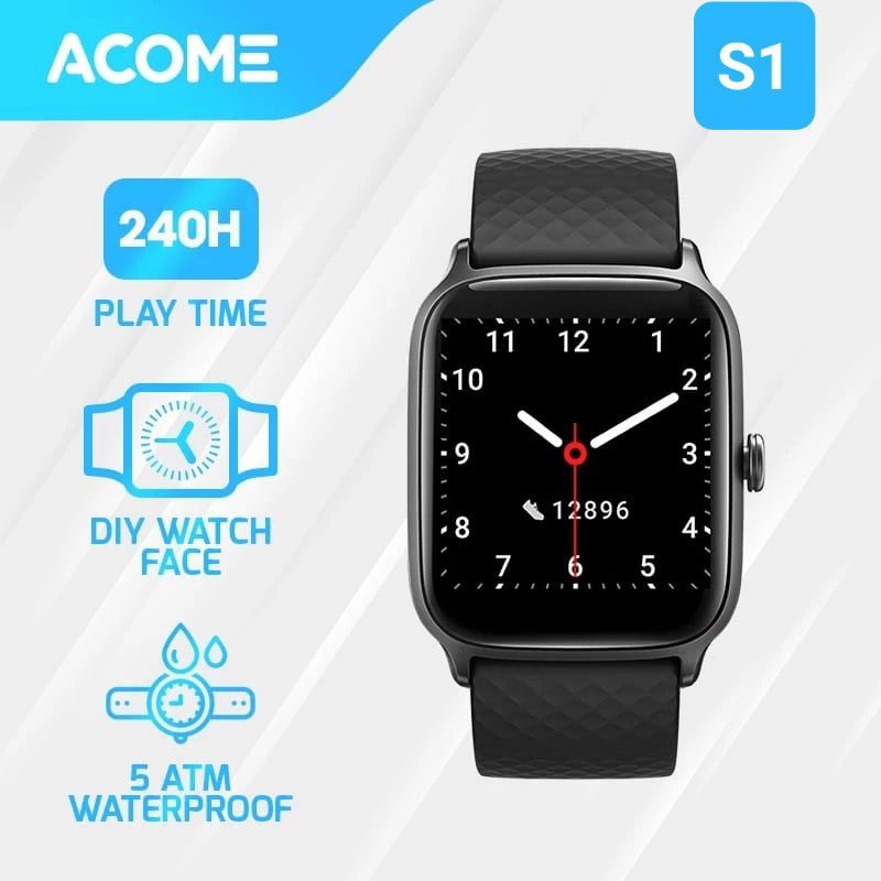 ACOME S1 Smartwatch Sport Bluetooth Waterproof 5ATM