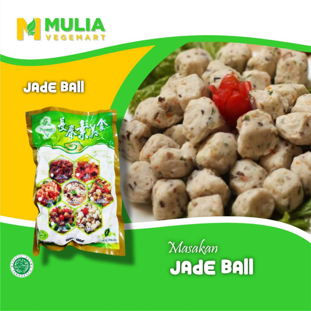 

Mulia VegeMart Bakso Sayur 450g Jade Ball 450g