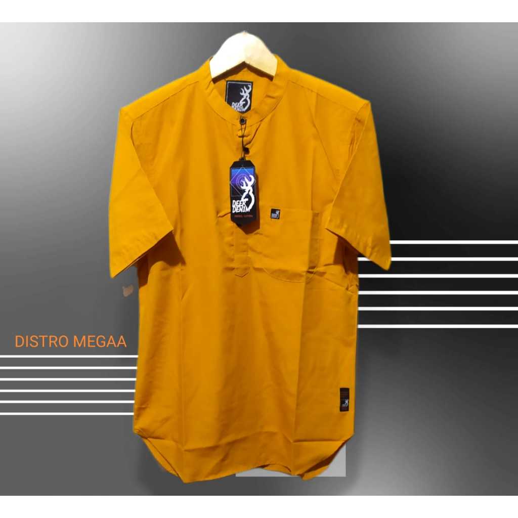 17DB koko kurta pria dewasa/baju koko pria dewasa lengan pendek/baju koko terbaru 2023/fyp/murah nam