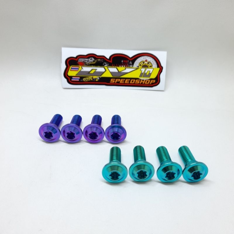 baut titanium gr5 piringan disc honda derat 12 panjang 2,5cm original vietnam
