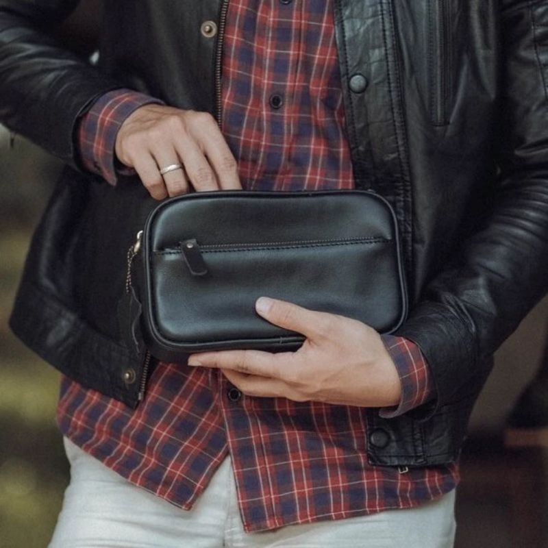 Tas Kulit Asli Hand Bagh Tas Kulit Asli Pria Dan Wanita