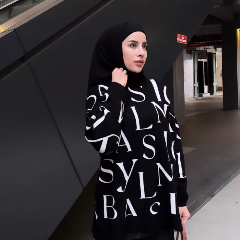 MONOGRAM SWEATER BY SYLMI BASIC