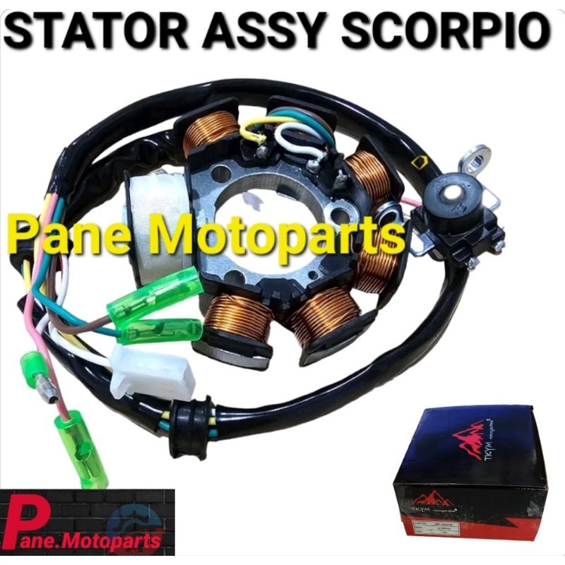 SPUL SPULL STATOR ASSY SCORPIO LAMA SCORPIO Z BEST QUALITY