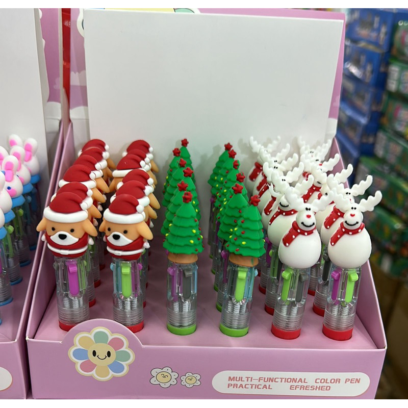 

PULPEN KARAKTER BONEKA IMUT 4 WARNA LUCU UNTUK SEKOLAH Pena karakter 4 warna / cartoon Pen 4 color