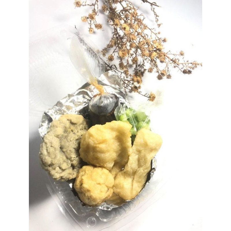 

Pempek Palembang Asli Isi 5 Free Cuko