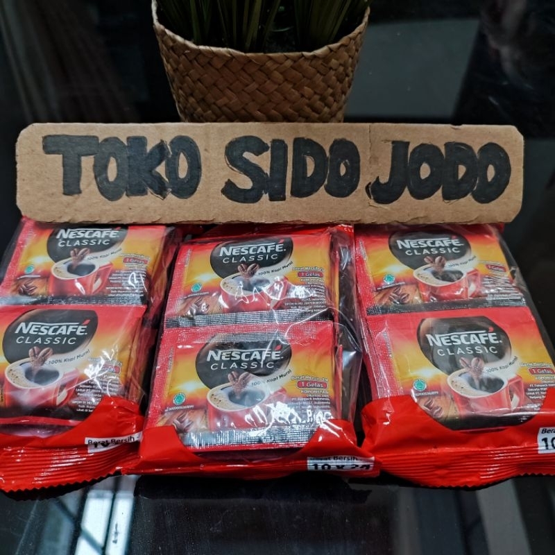 

Nescafe Classic kopi 2 gr x 10 sachet