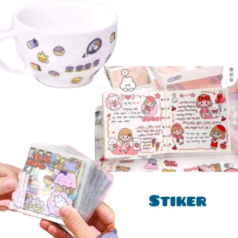 

STIKER ANAK MOTIF CUTE 1PCS
