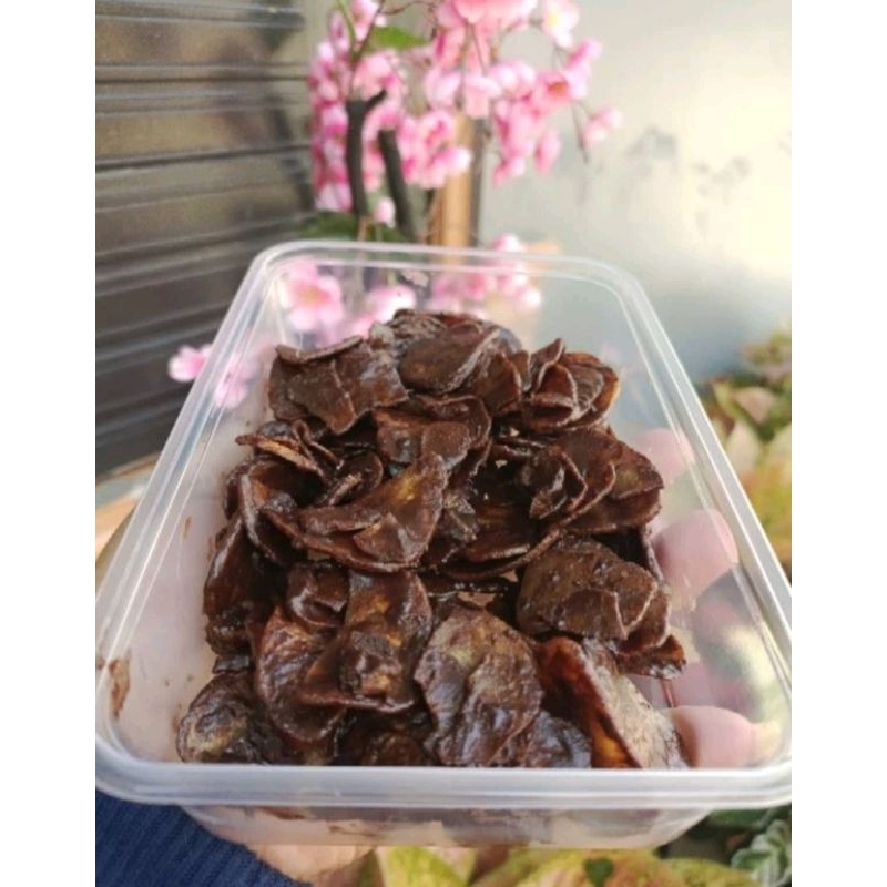 

keripik pisang coklat