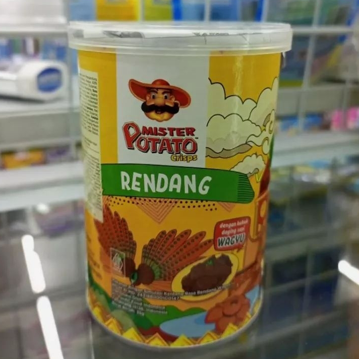 

Kirim Sekarang MISTER potato crisps RENDANG / ORIGINAL 35 gram