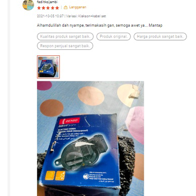 ➧✾ DENSO KEONG WATERPROFF KLAKSON DENSO KEONG KLAKSON MOBIL KLAKSON VARIO Klakson Denso Keong Waterp