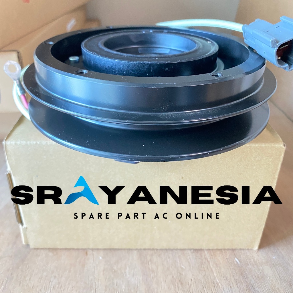 Magnet Clutch Komatsu/ Hitachi 24 Volt Pulley AC Got B Original Denso