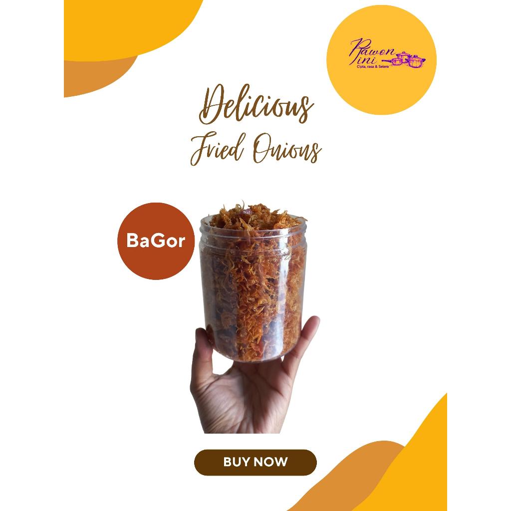 

Bawang Goreng Kriuk Maknyus 500gr