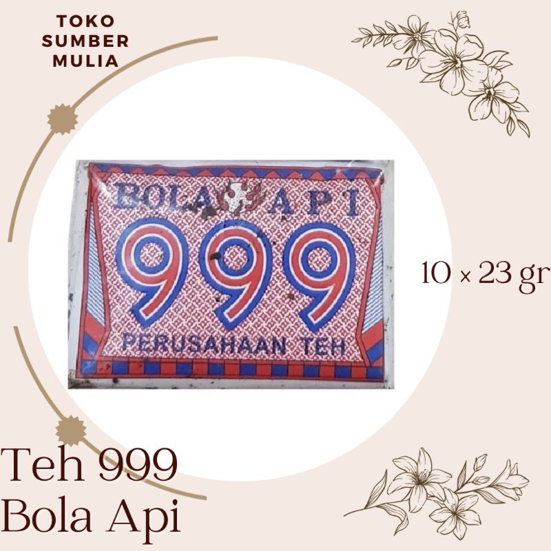 

Teh Tubruk 999 Bola Api 23 gram Isi 10 bungkus