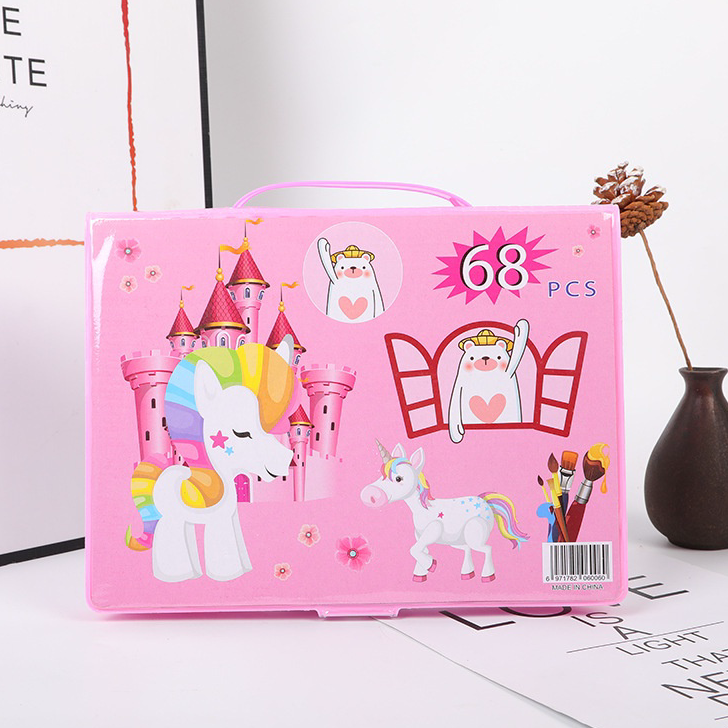 

Big Sale SMS Drawing Set 68Pcs Oil Pastel Crayon 68 IN 1 Set Krayon Mewarnai dan Melukis Lengkap dengan Cat Air Alat Mewarnai Anak Anak Bentuk Koper Ready