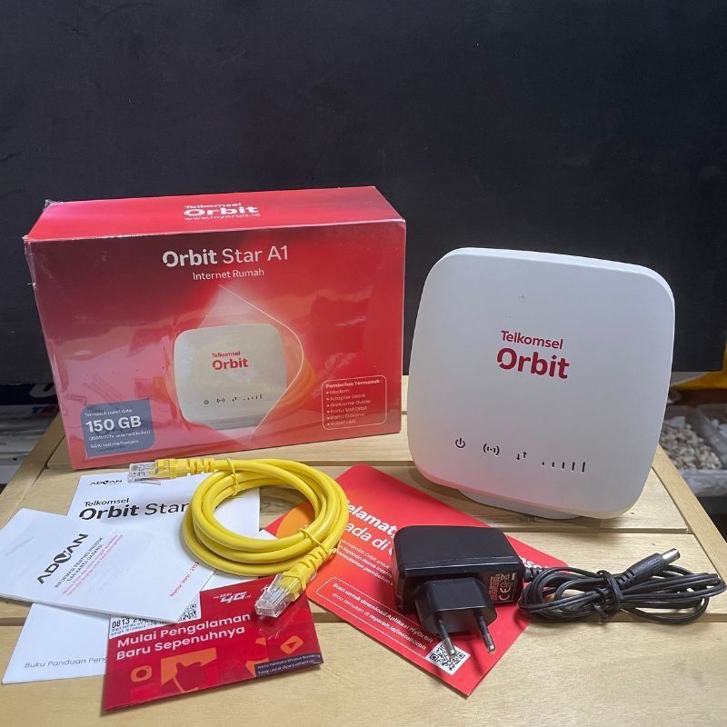 Telkomsel Orbit Star A1 Modem Router Advan 4G Wifi Home Router Second Bekas