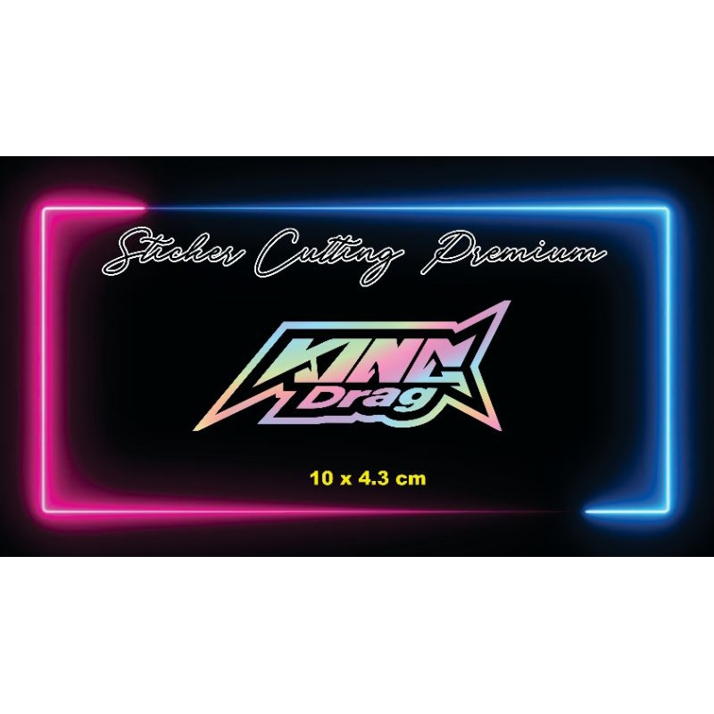 stiker cutting kingdrag king drag malaysia  bahan cutting