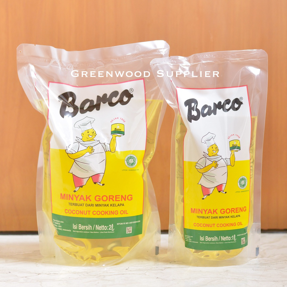 

Diskon Barco Minyak Goreng Kelapa / Coconut Oil - 1 Liter [Per Pcs]